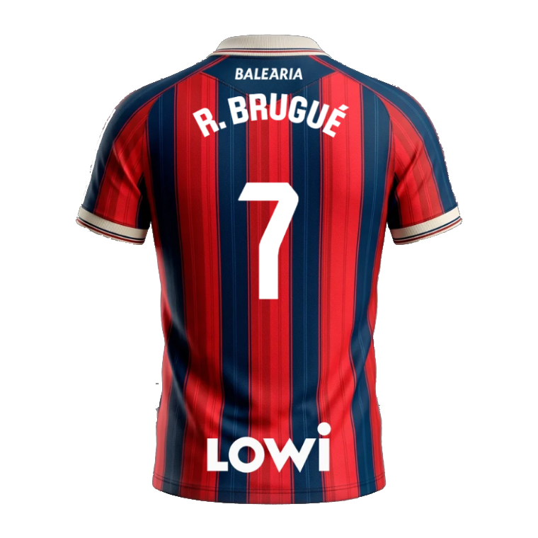 Levante UD Home R. BRUGUÉ 7 Jersey 26-27