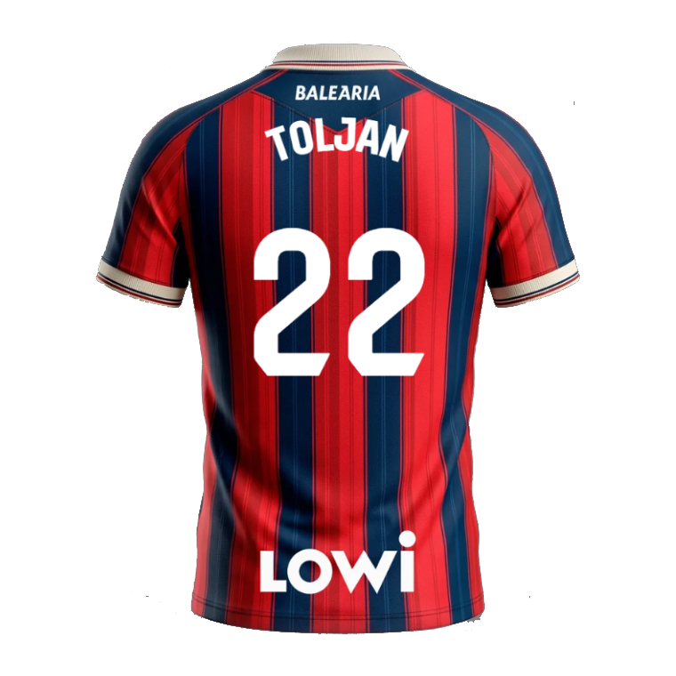 Levante UD Home TOLJAN 22 Jersey 26-27