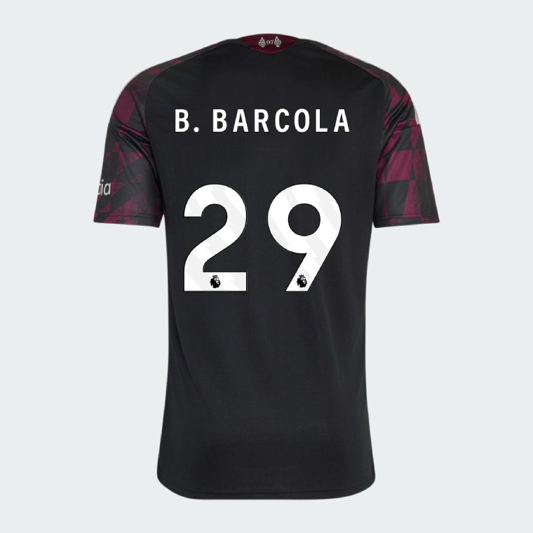 Liverpool Third B. BARCOLA 29 Jersey 26-27