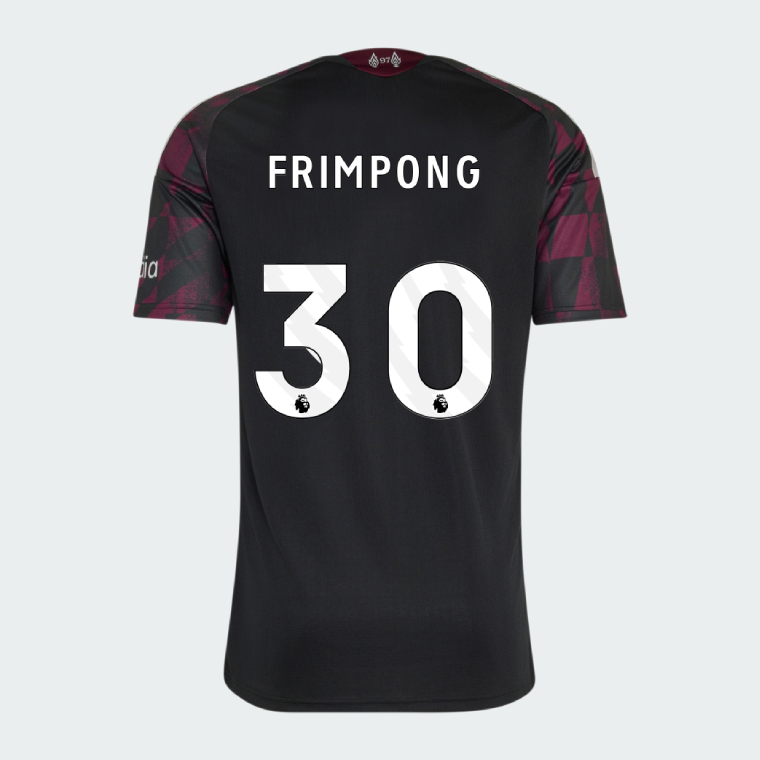 Liverpool Third FRIMPONG 30 Jersey 26-27