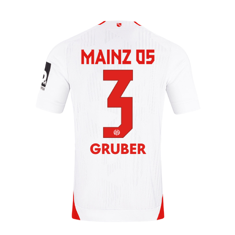 Mainz 05 Away GRUBER 3 Jersey 26-27