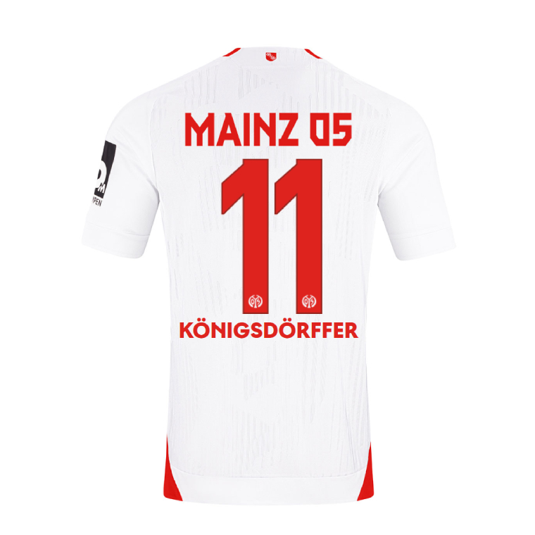 Mainz 05 Away KÖNIGSDÖRFFER 11 Jersey 26-27