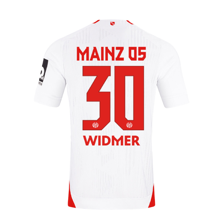 Mainz 05 Away WIDMER 30 Jersey 26-27