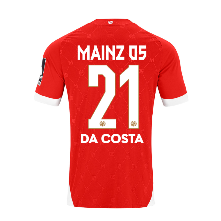 Mainz 05 Home DA COSTA 21 Jersey 26-27