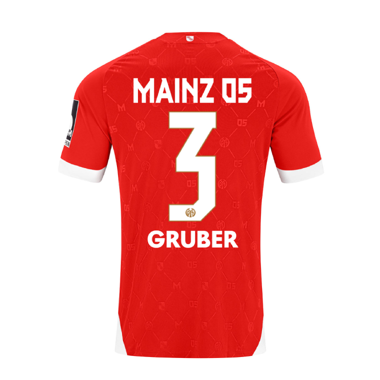 Mainz 05 Home GRUBER 3 Jersey 26-27