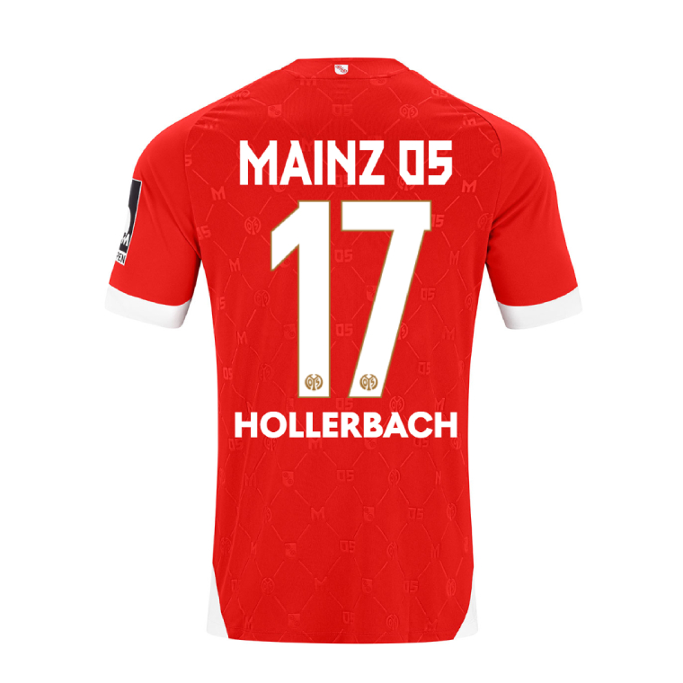 Mainz 05 Home HOLLERBACH 17 Jersey 26-27