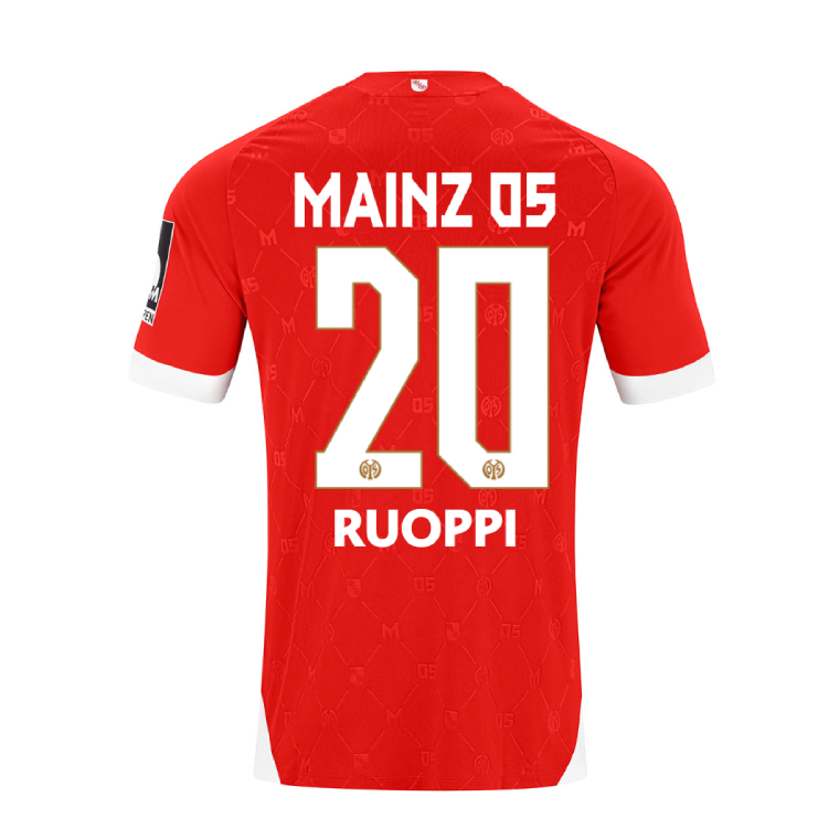 Mainz 05 Home RUOPPI 20 Jersey 26-27