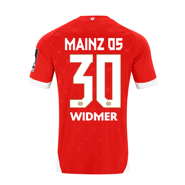 Mainz 05 Home WIDMER 30 Jersey 26-27