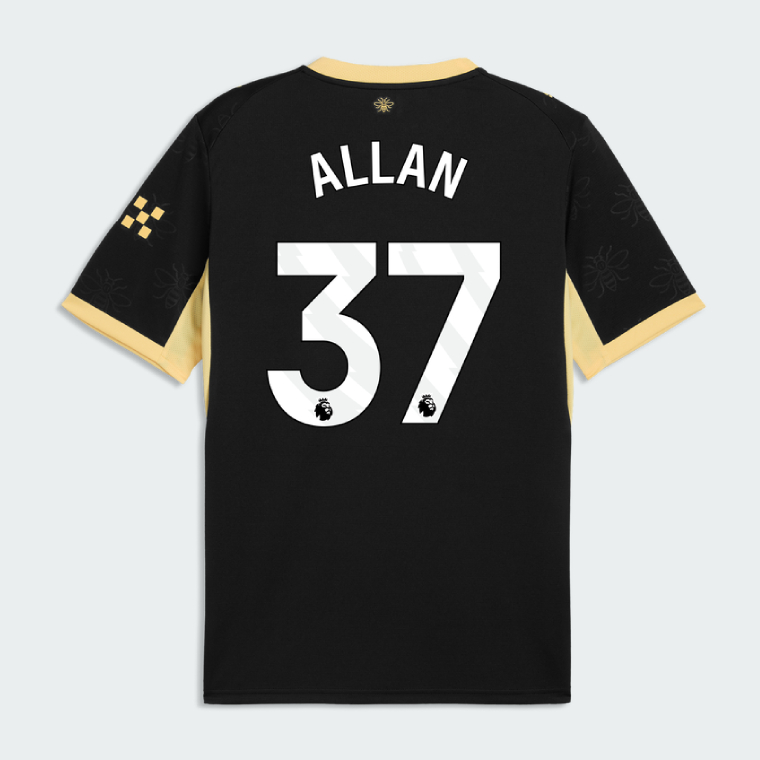 Manchester City Away ALLAN 37 Jersey 26-27