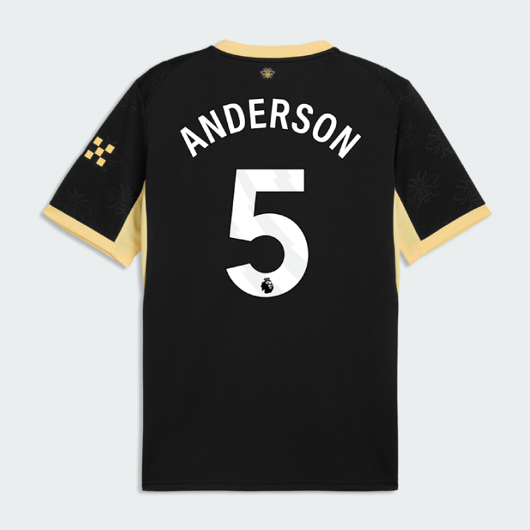 Manchester City Away ANDERSON 5 Jersey 26-27