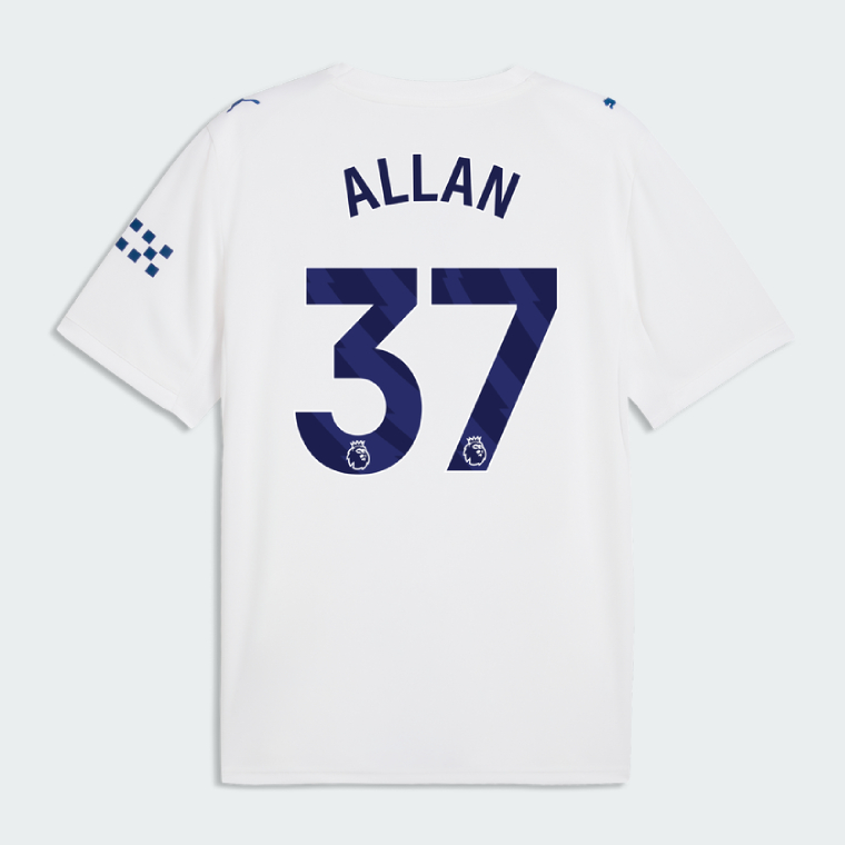 Manchester City Third ALLAN 37 Jersey 26-27