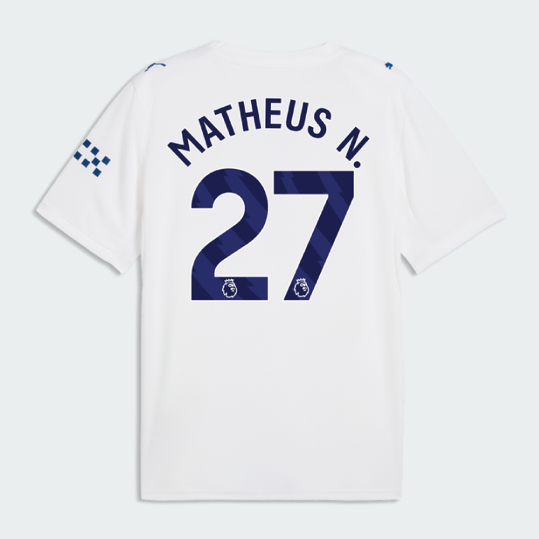 Manchester City Third MATHEUS N. 27 Jersey 26-27