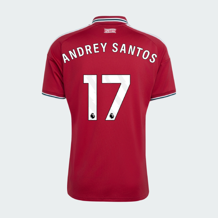 Manchester United Home ANDREY SANTOS 17 Jersey 26-27