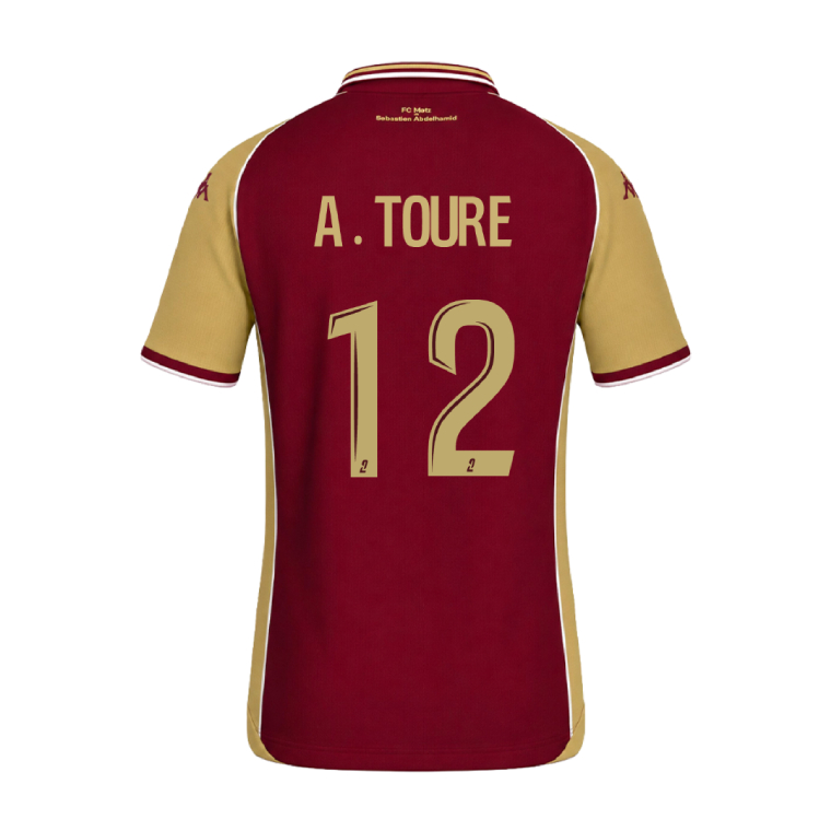 Metz Home A.TOURE 12 Jersey 26-27