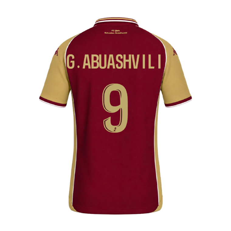 Metz Home G.ABUASHVILI 9 Jersey 26-27
