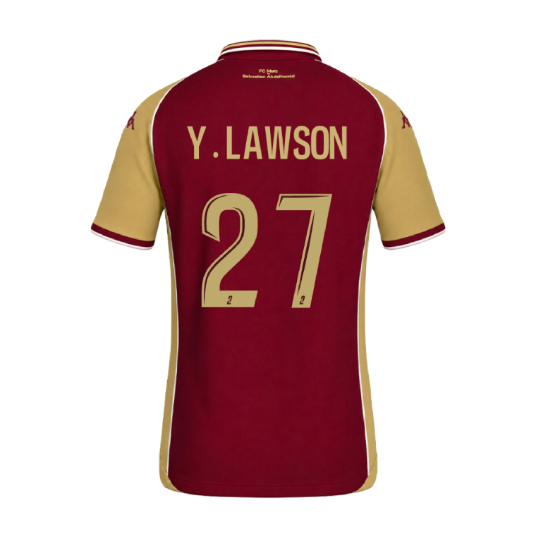 Metz Home Y.LAWSON 27 Jersey 26-27