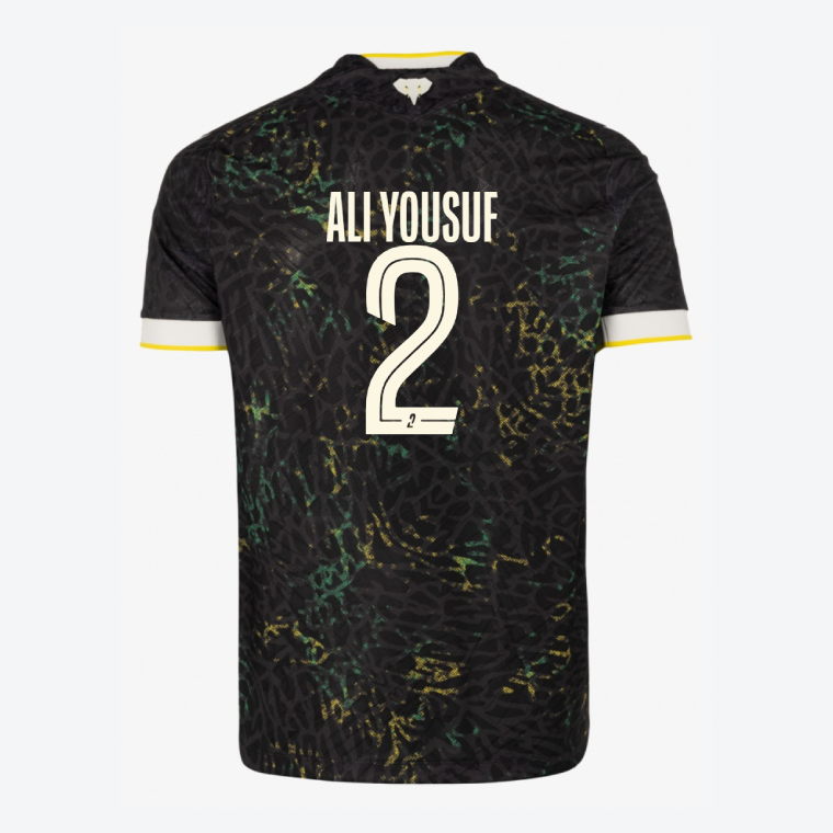 Nantes Away ALI YOUSUF 2 Jersey 26-27