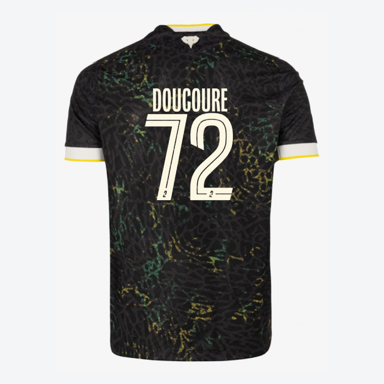 Nantes Away DOUCOURE 72 Jersey 26-27