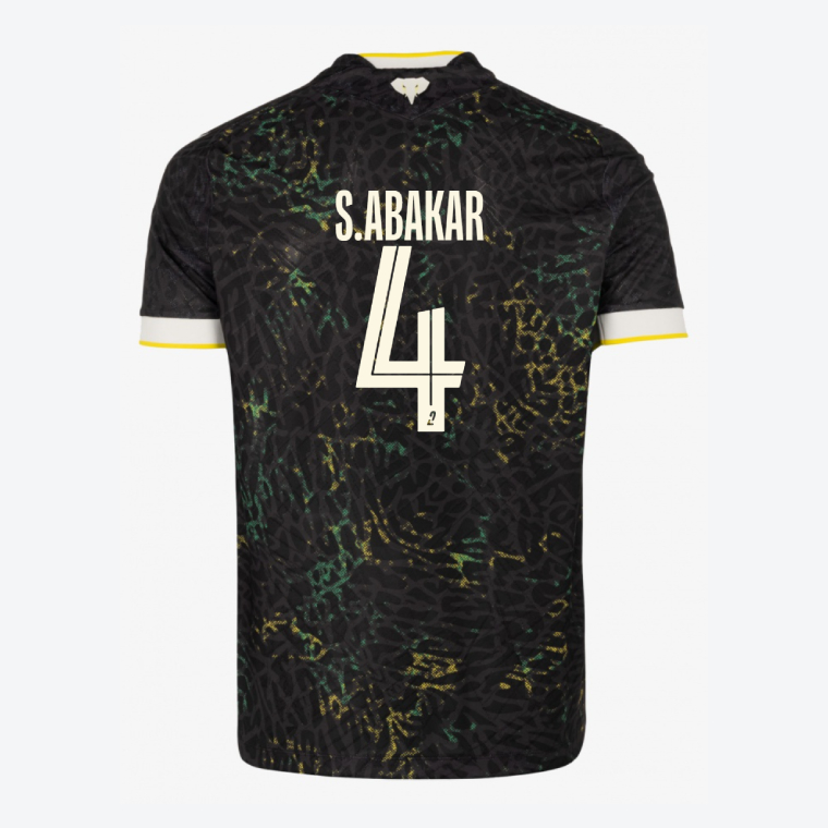 Nantes Away S.ABAKAR 4 Jersey 26-27