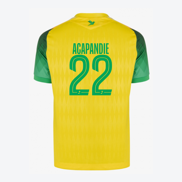 Nantes Home ACAPANDIE 22 Jersey 26-27