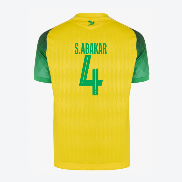 Nantes Home S.ABAKAR 4 Jersey 26-27