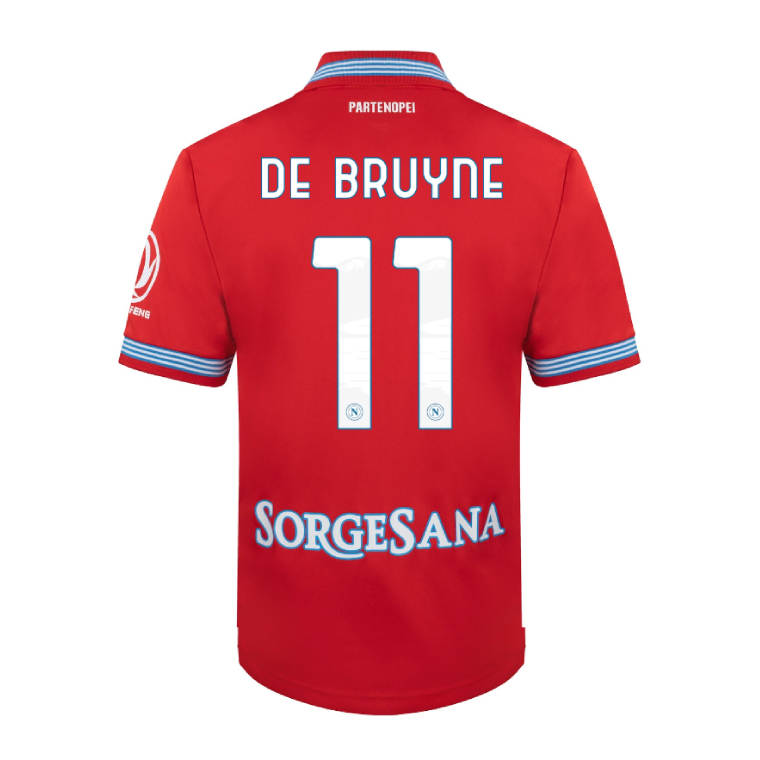 Napoli Third DE BRUYNE 11 Jersey 26-27