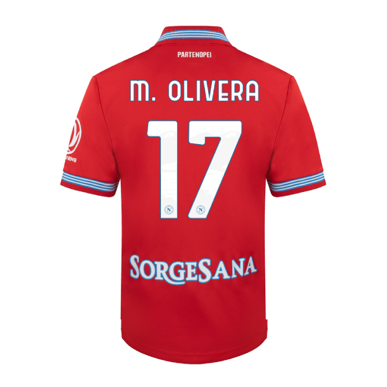 Napoli Third M. OLIVERA 17 Jersey 26-27