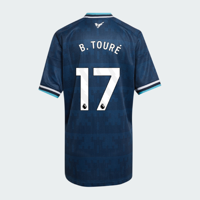 Newcastle United Away B. TOURÉ 17 Jersey 26-27