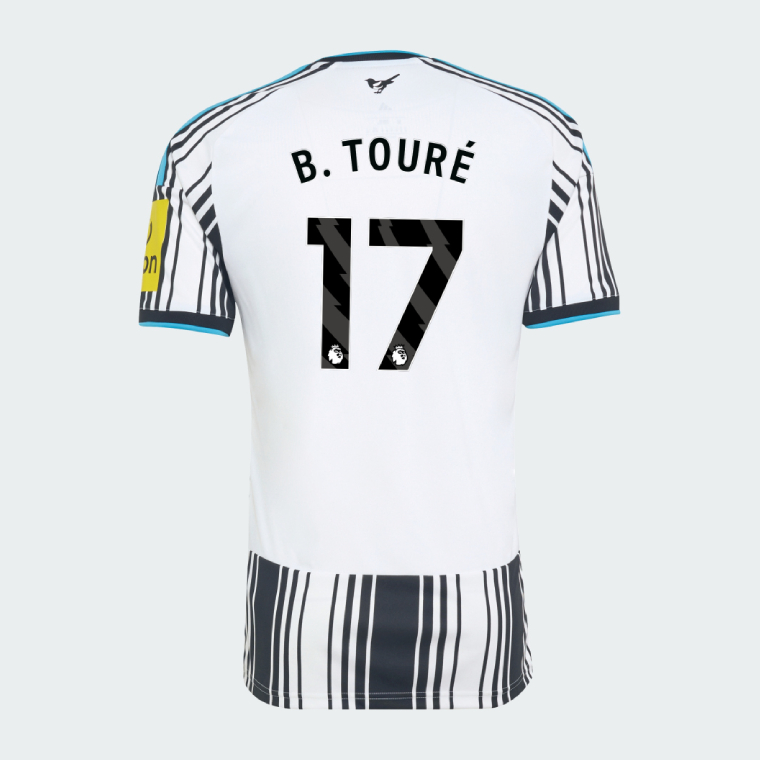 Newcastle United Home B. TOURÉ 17 Jersey 26-27