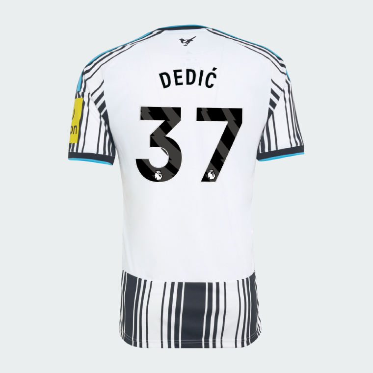 Newcastle United Home DEDIĆ 37 Jersey 26-27