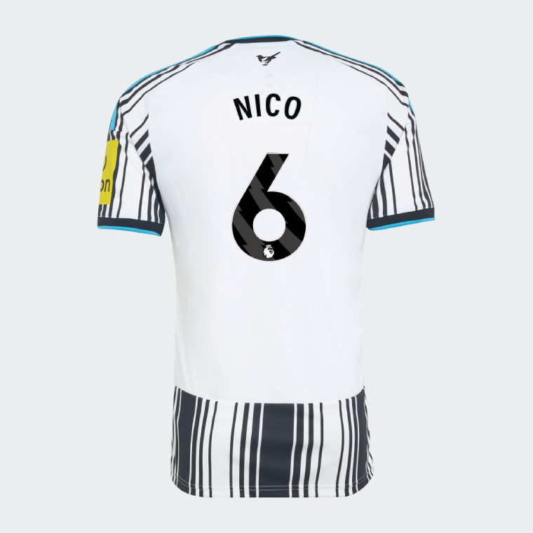 Newcastle United Home NICO 6 Jersey 26-27