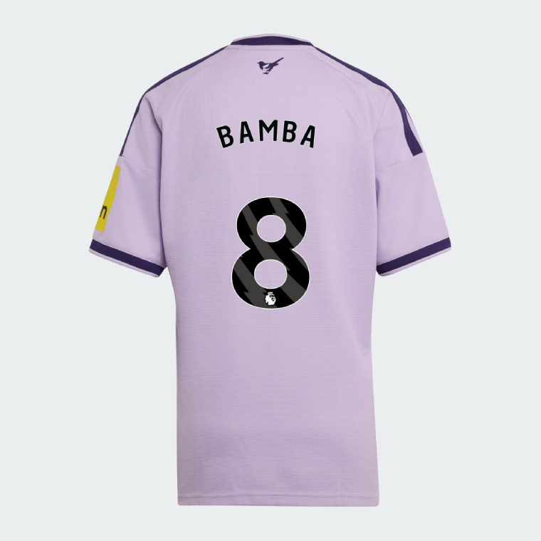 Newcastle United Third BAMBA 8 Jersey 26-27