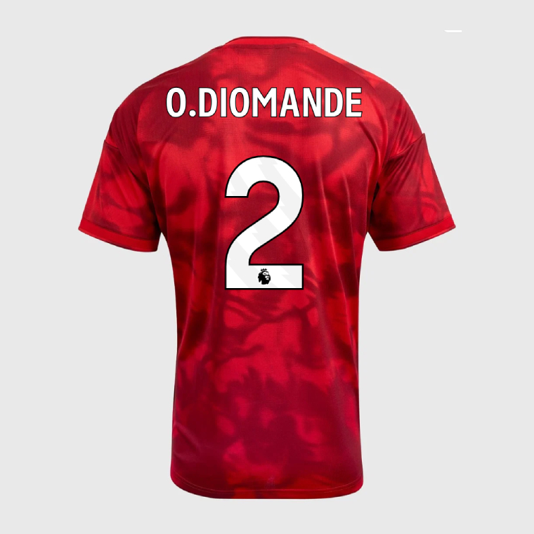 Nottingham Forest Home O.DIOMANDE 2 Jersey 26-27