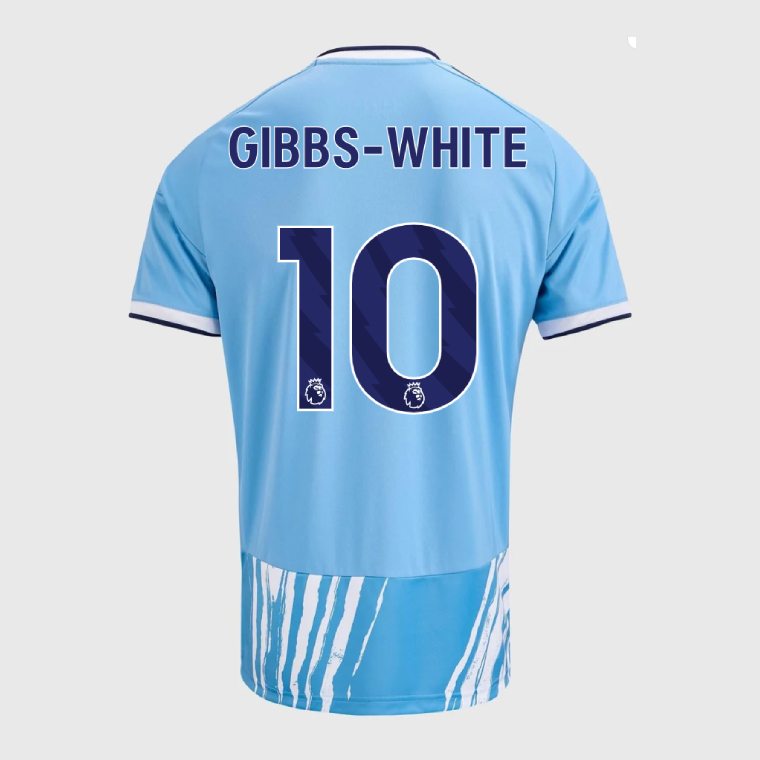 Nottingham Forest Third GIBBS-WHITE 10 Jersey 26-27