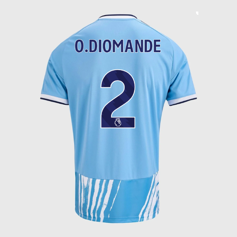 Nottingham Forest Third O.DIOMANDE 2 Jersey 26-27