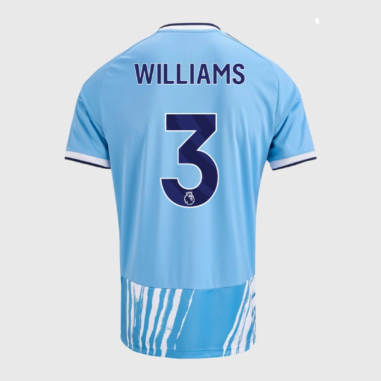 Nottingham Forest Third WILLIAMS 3 Jersey 26-27