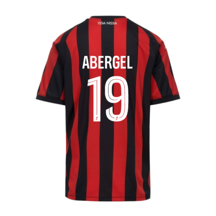 OGC Nice Home ABERGEL 19 Jersey 26-27