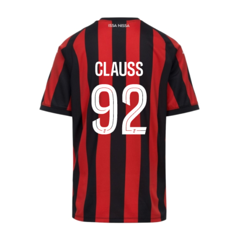 OGC Nice Home CLAUSS 92 Jersey 26-27