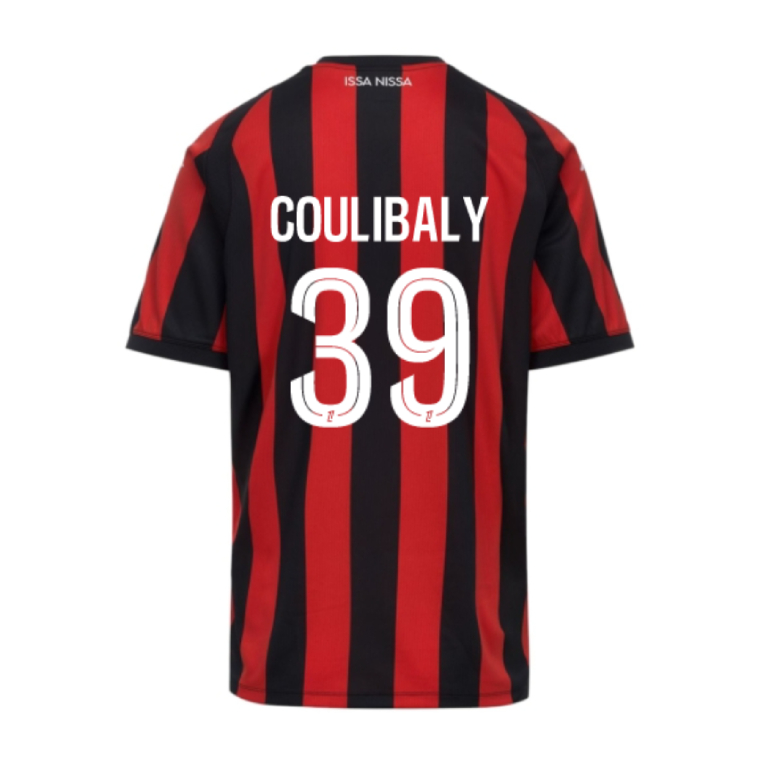 OGC Nice Home COULIBALY 39 Jersey 26-27