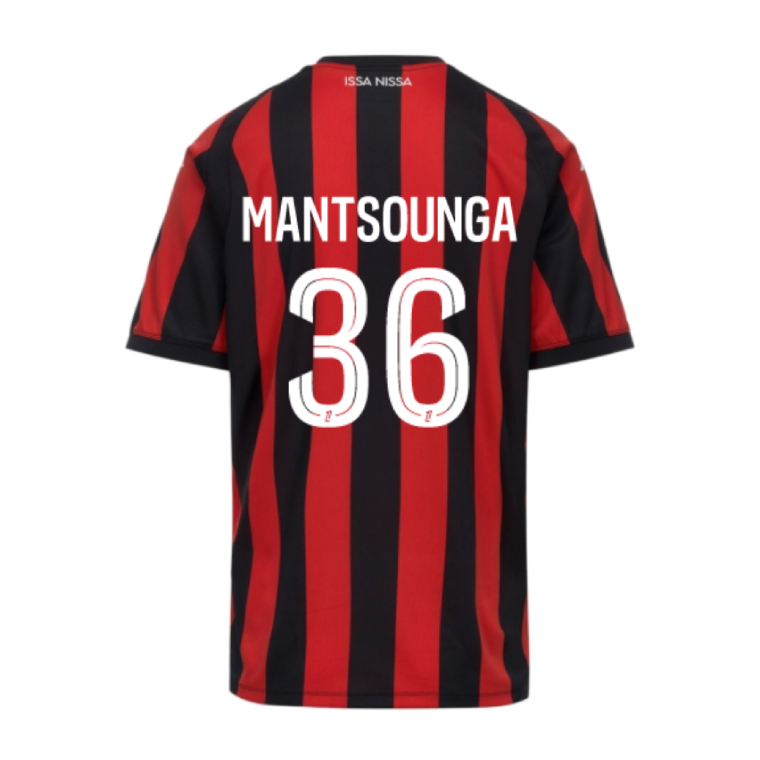 OGC Nice Home MANTSOUNGA 36 Jersey 26-27