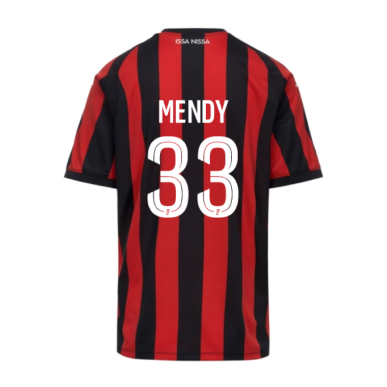 OGC Nice Home MENDY 33 Jersey 26-27