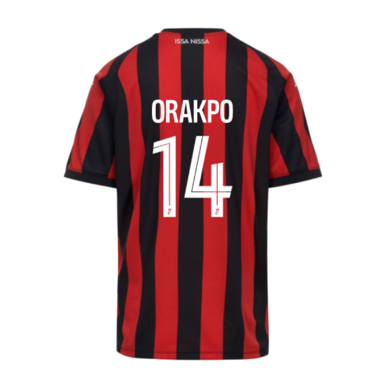 OGC Nice Home ORAKPO 14 Jersey 26-27