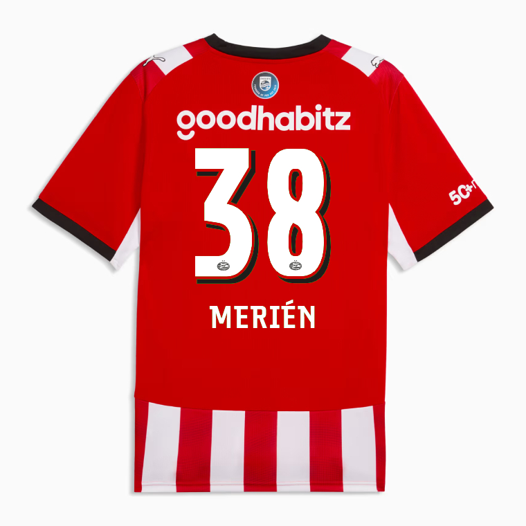 PSV Eindhoven Home MERIÉN 38 Jersey 26-27