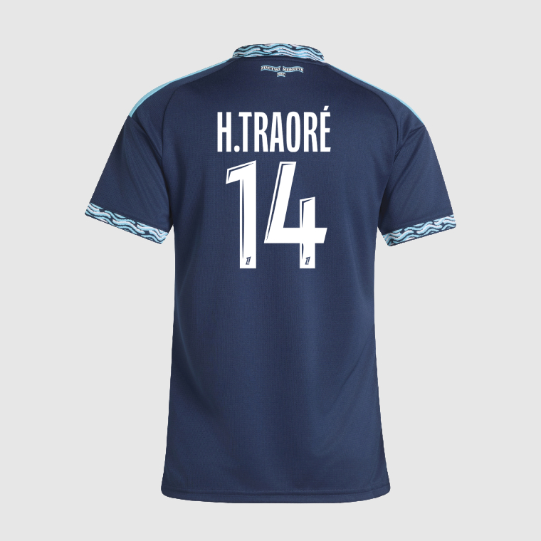 Paris FC Home H.TRAORÉ 14 Jersey 26-27
