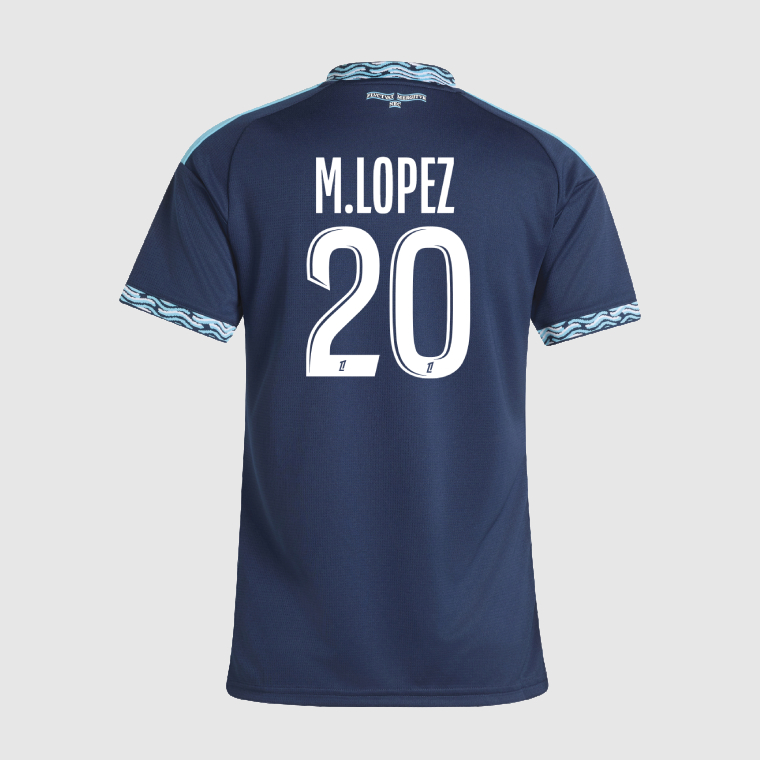 Paris FC Home M.LOPEZ 20 Jersey 26-27