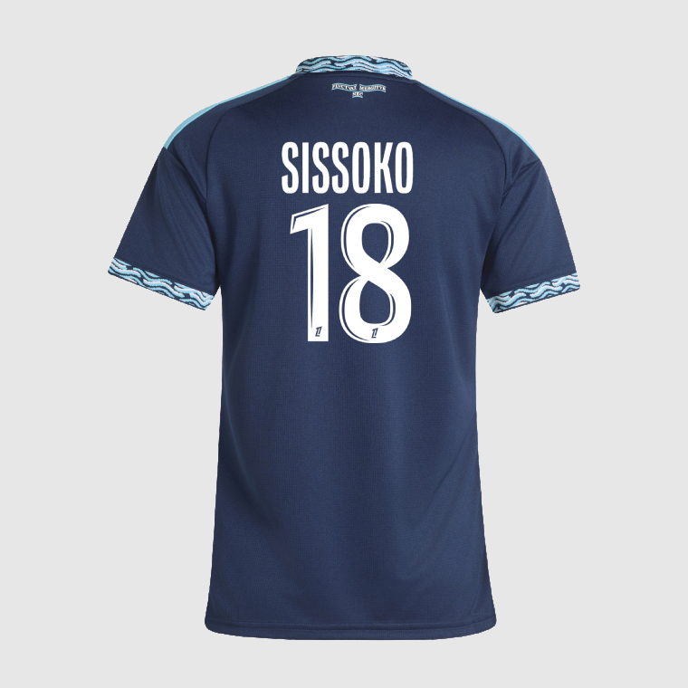 Paris FC Home SISSOKO 18 Jersey 26-27