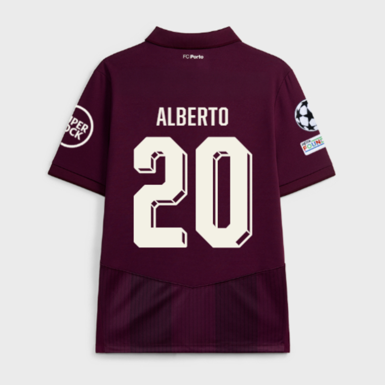 Porto Away ALBERTO 20 Jersey 26-27