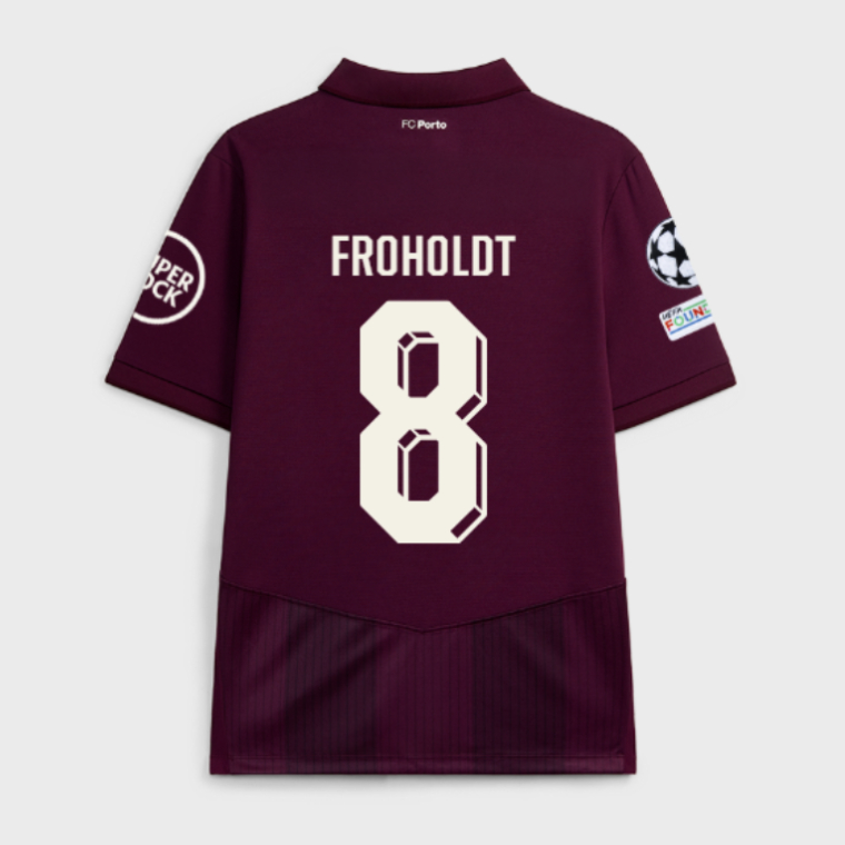 Porto Away FROHOLDT 8 Jersey 26-27