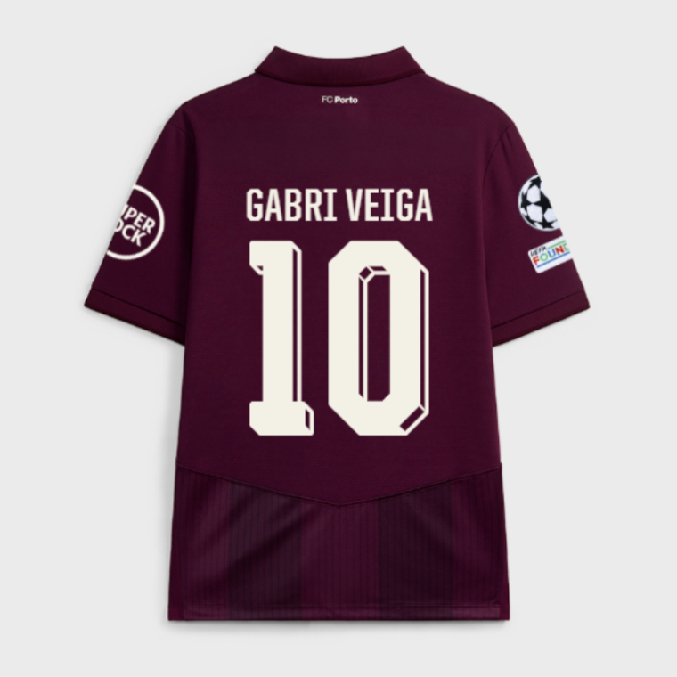 Porto Away GABRI VEIGA 10 Jersey 26-27