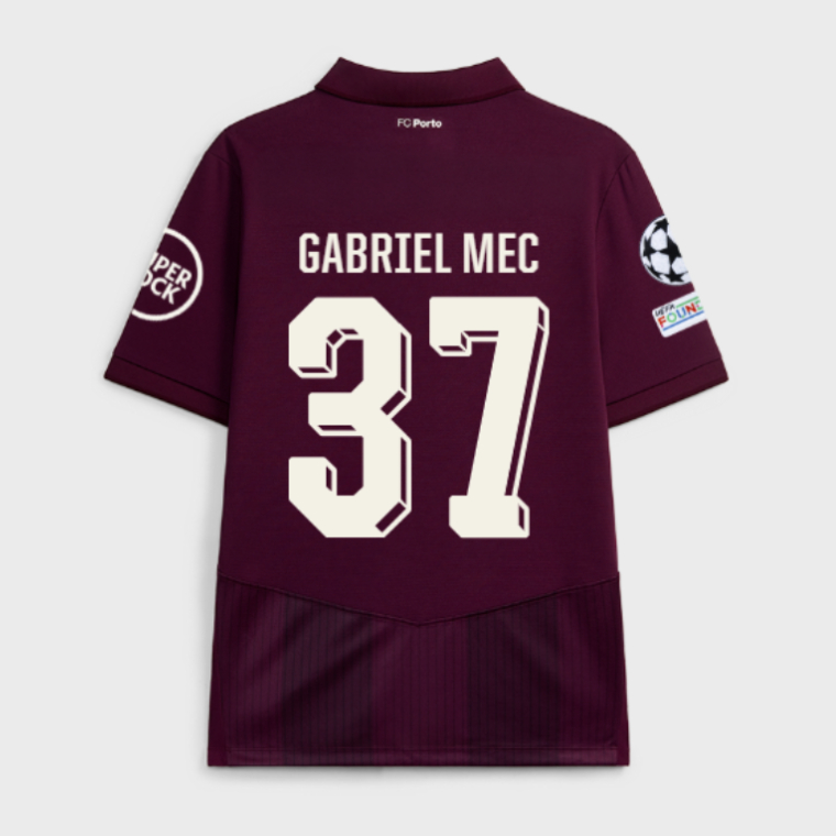 Porto Away GABRIEL MEC 37 Jersey 26-27